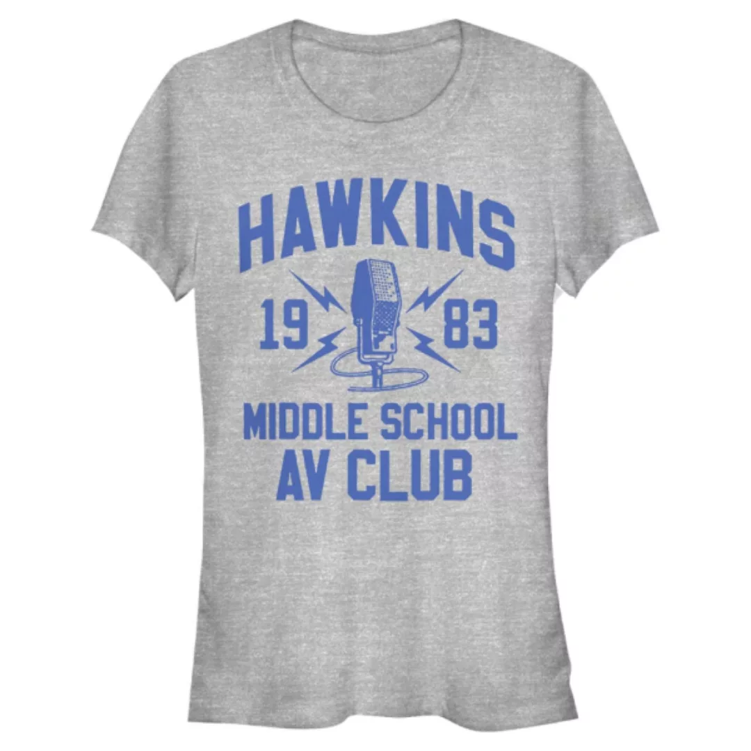 Netflix - Stranger Things - Hawkins AV Club - Frauen T-Shirt günstig online kaufen