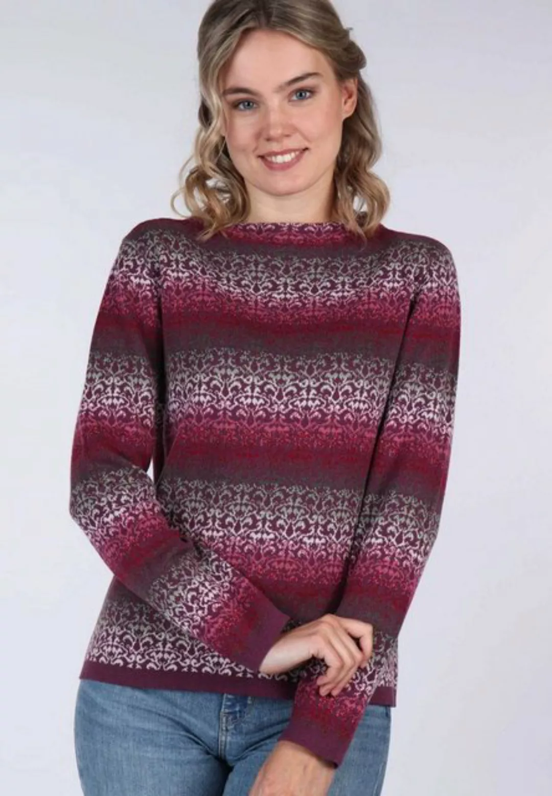 Sorgenfri Sylt Strickpullover Dorit ornamental günstig online kaufen