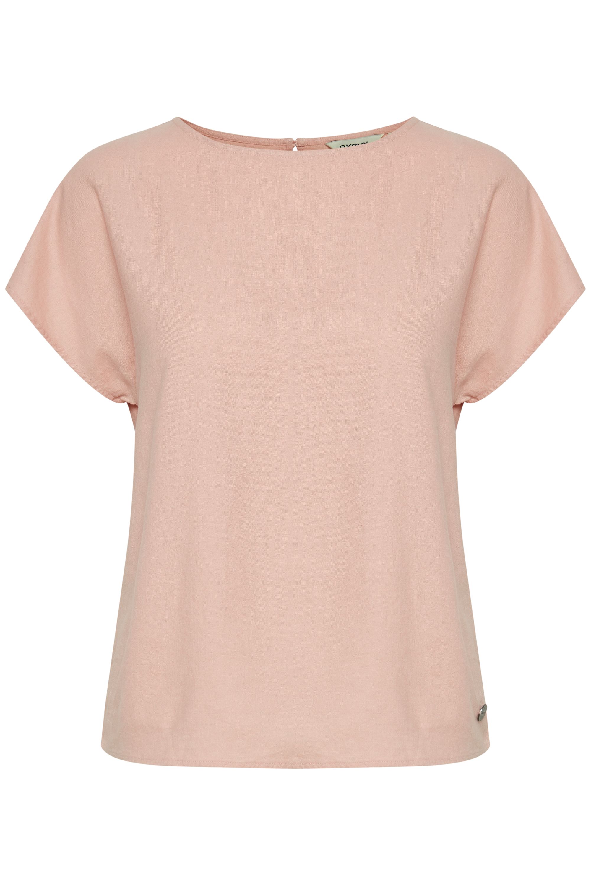 OXMO Shirtbluse ARNORA Bluse aus Leinenmix günstig online kaufen