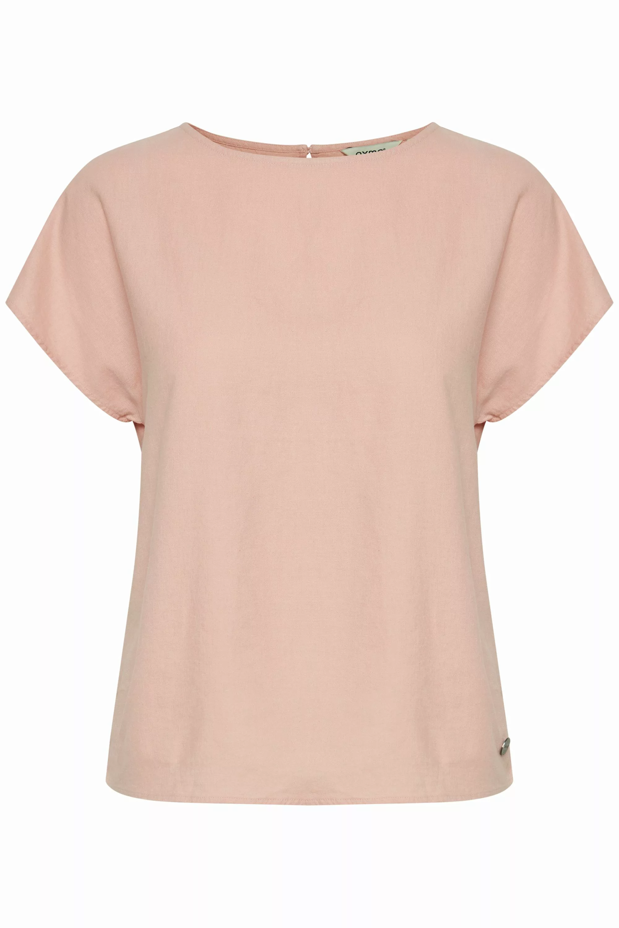 OXMO Shirtbluse ARNORA Bluse aus Leinenmix günstig online kaufen