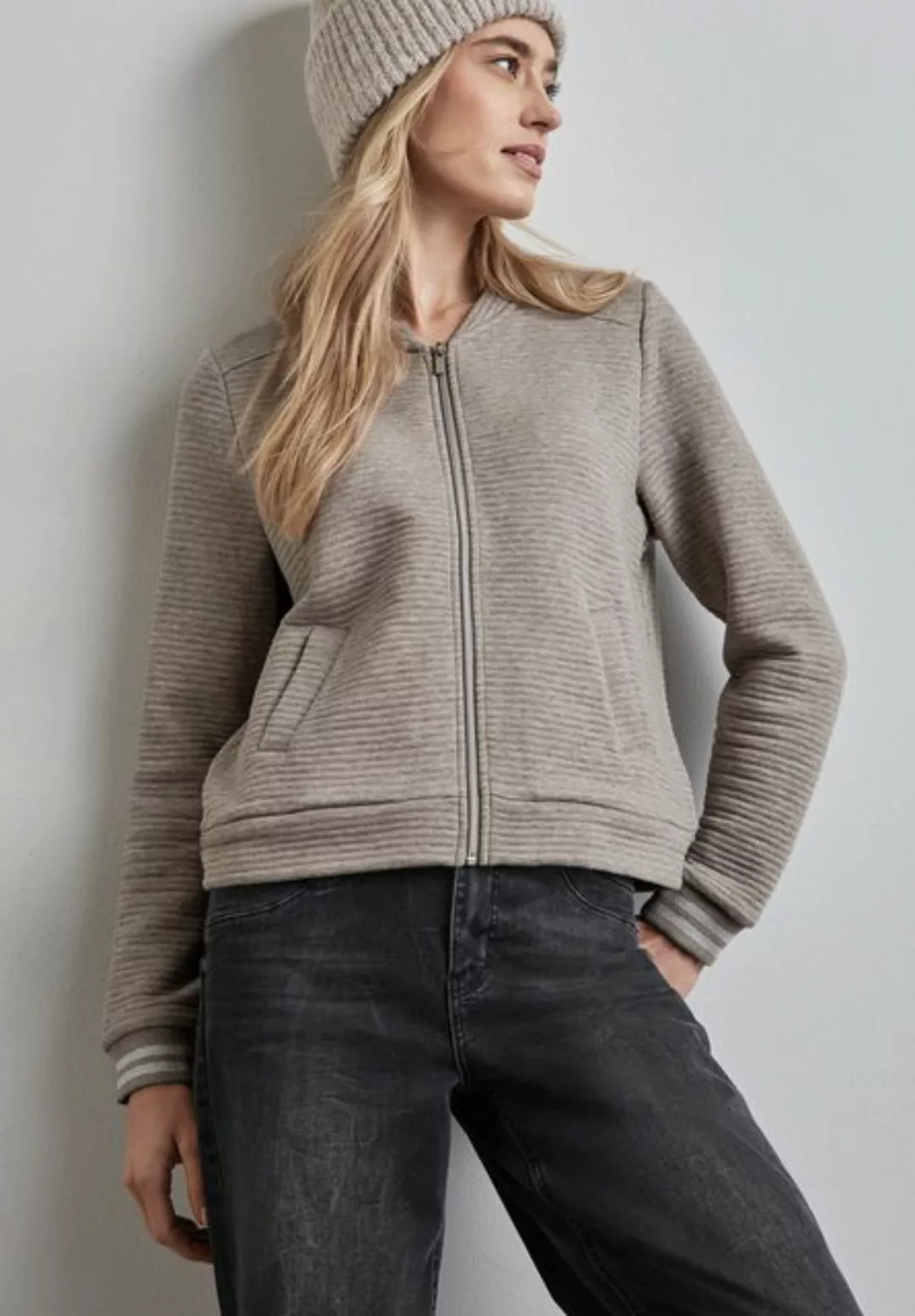 STREET ONE Cardigan, mit Rundhalsausschnitt günstig online kaufen