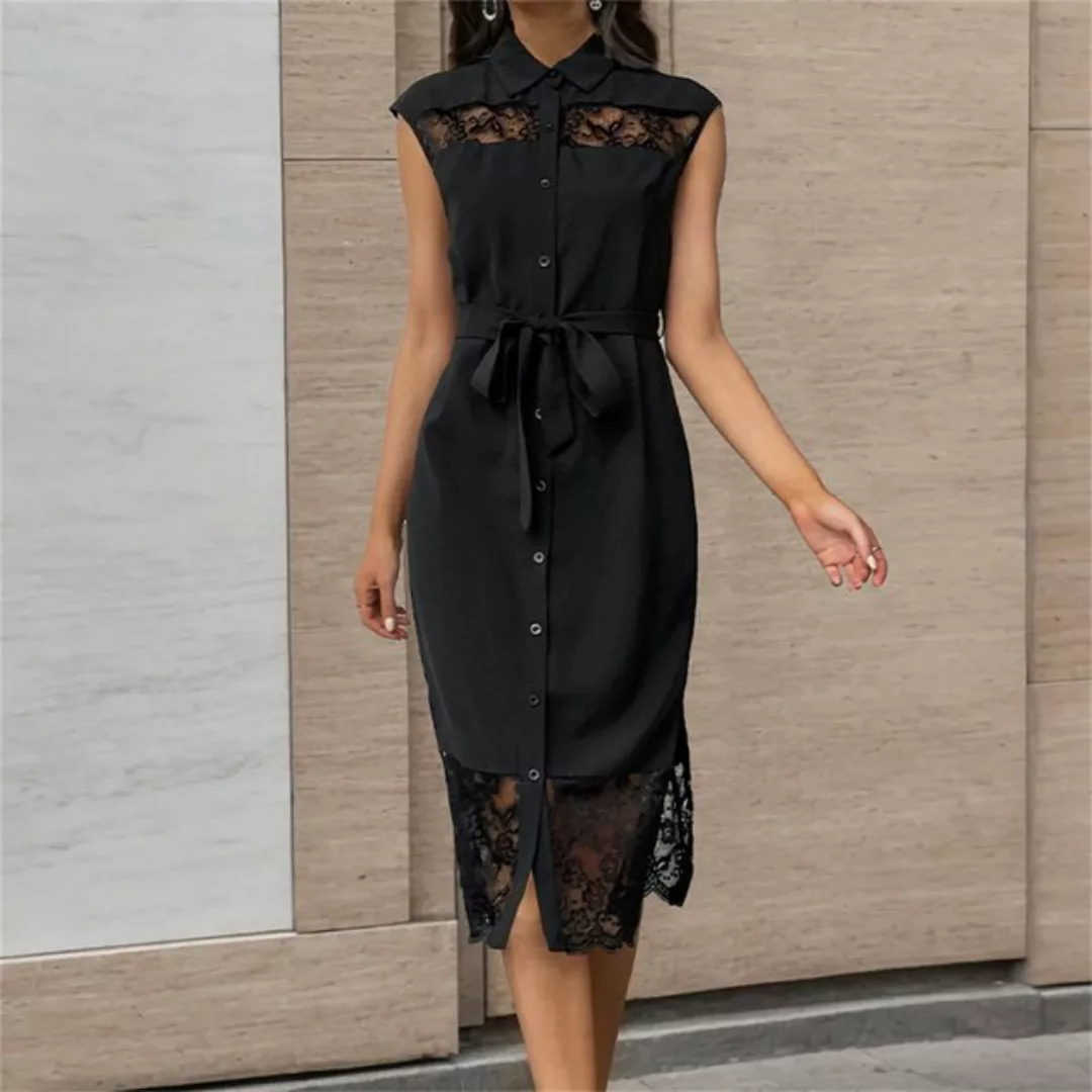 AFAZ New Trading UG Sommerkleid Sommerkleid Damen Rüschen Kurzarm Kleider E günstig online kaufen