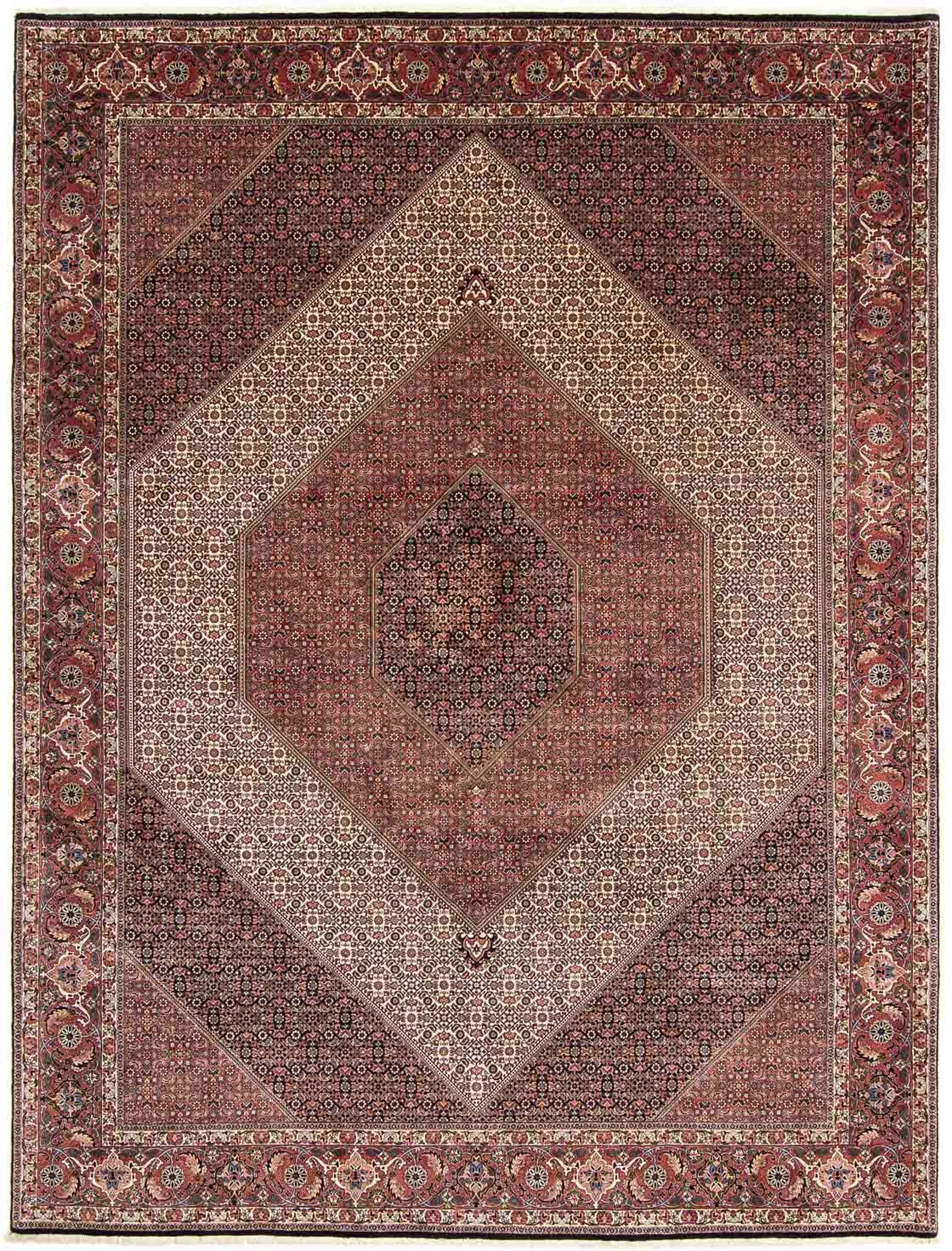 morgenland Orientteppich »Perser - Bidjar - 388 x 302 cm - braun«, rechteck günstig online kaufen