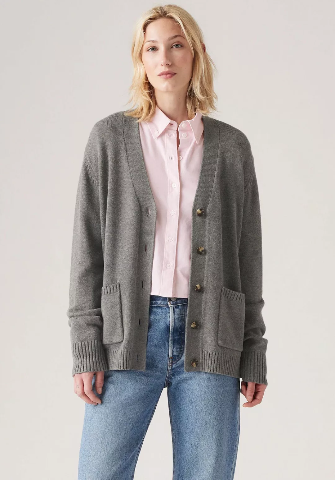 Levi's® Strickjacke BOYFRIEND POCKET CARDI mit Taschen günstig online kaufen