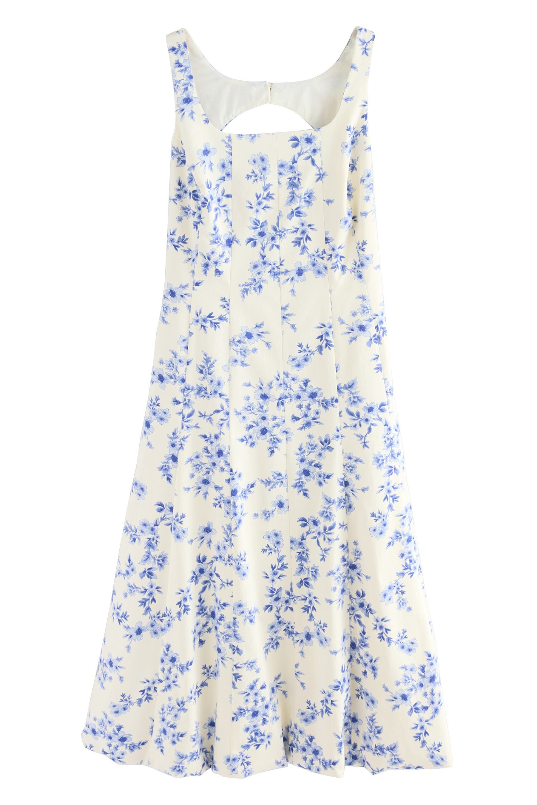 Next Midikleid Midikleid mit Kastenausschnitt und günstig online kaufen