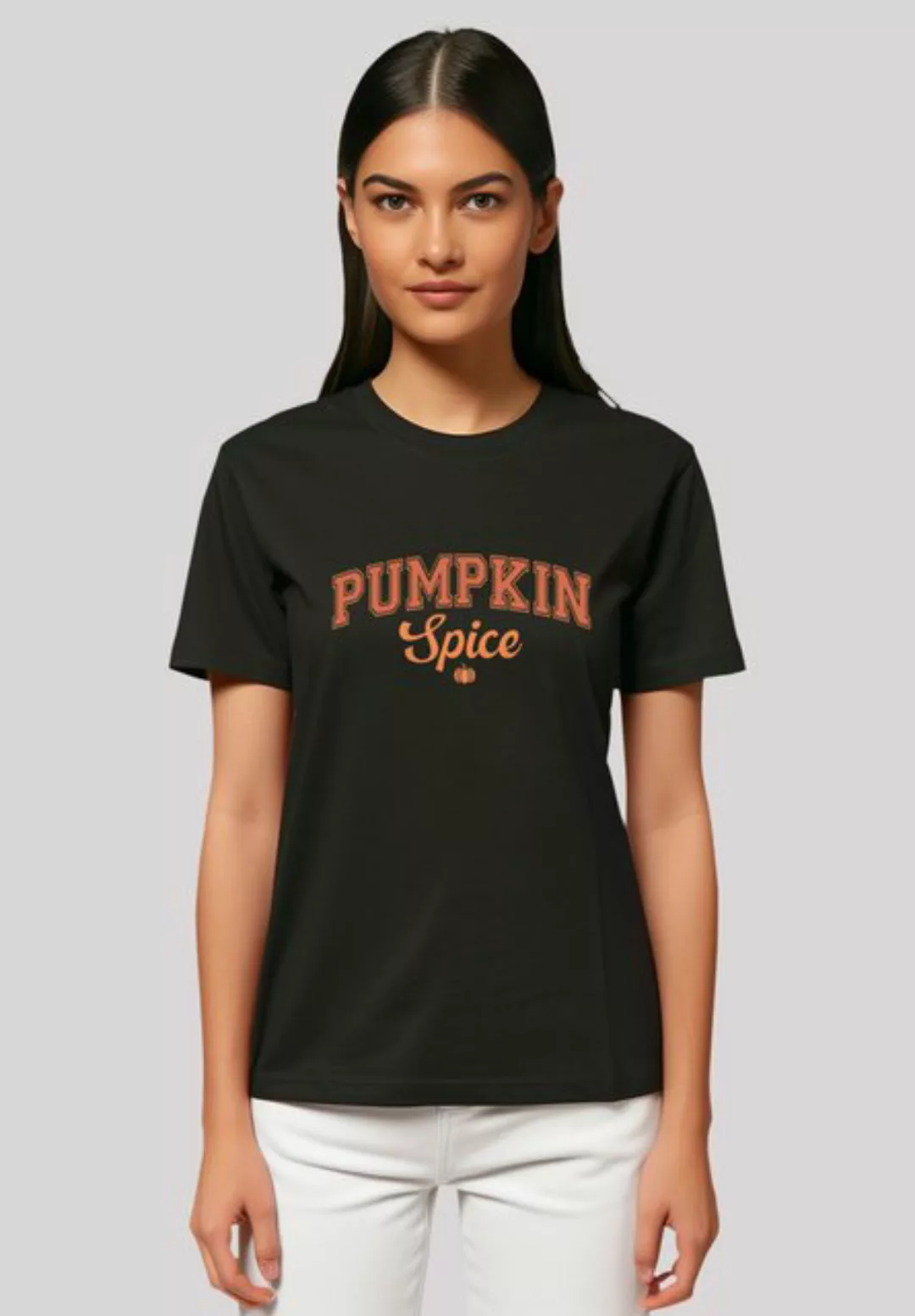 F4NT4STIC T-Shirt "Pumpkin spice college", Premium Qualität günstig online kaufen