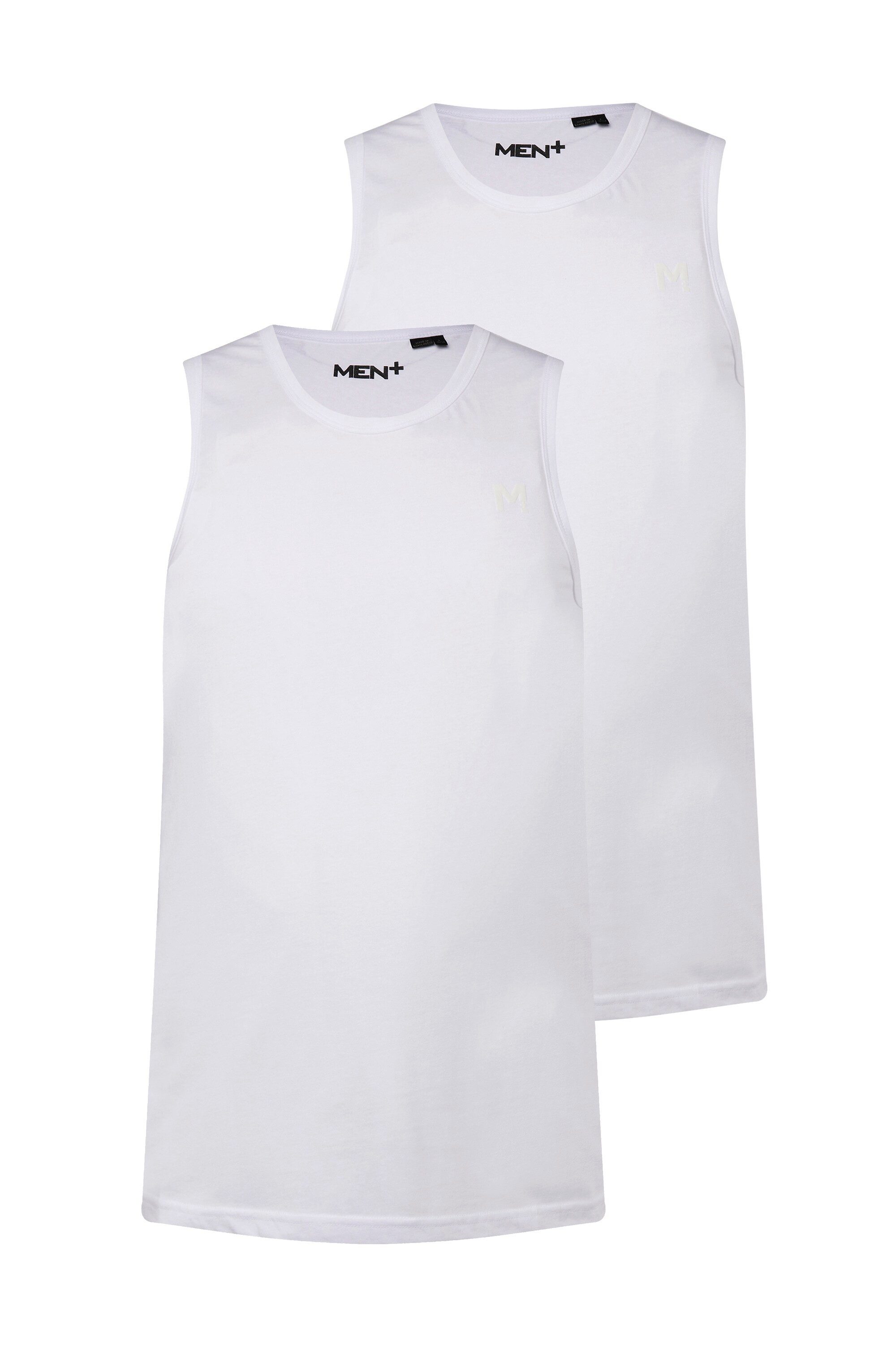 Men Plus T-Shirt Men+ Tanktop Basic günstig online kaufen