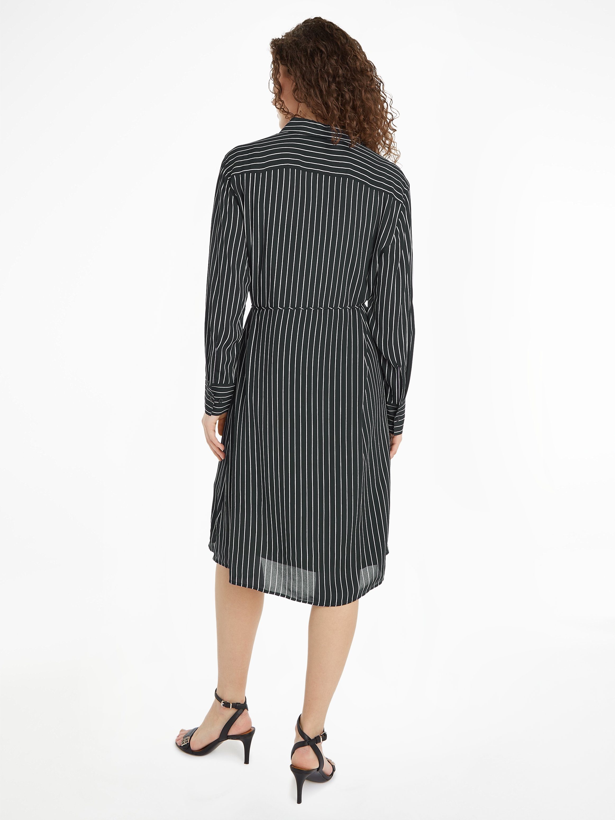 Tommy Hilfiger Blusenkleid FLUID VISCOSE CREPE günstig online kaufen