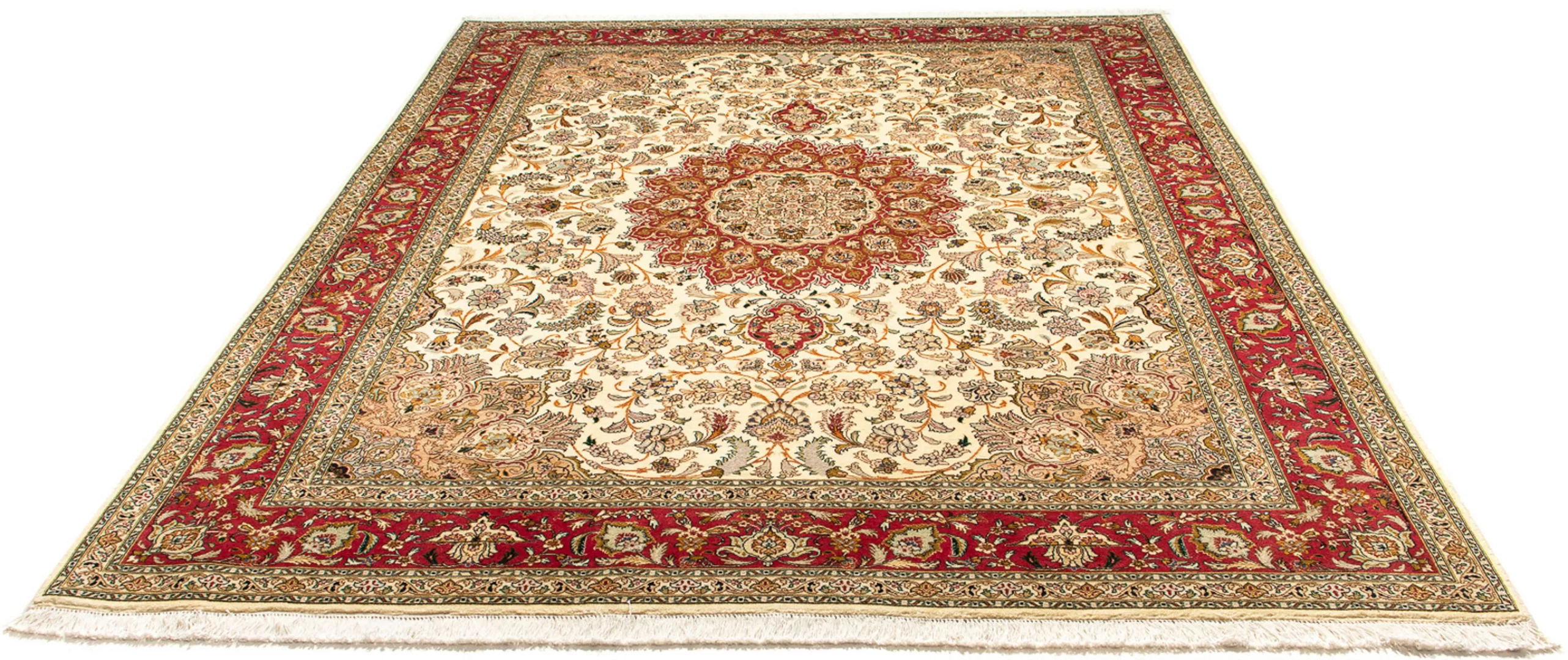 morgenland Orientteppich »Perser - Täbriz - Royal - 251 x 204 cm - beige«, günstig online kaufen