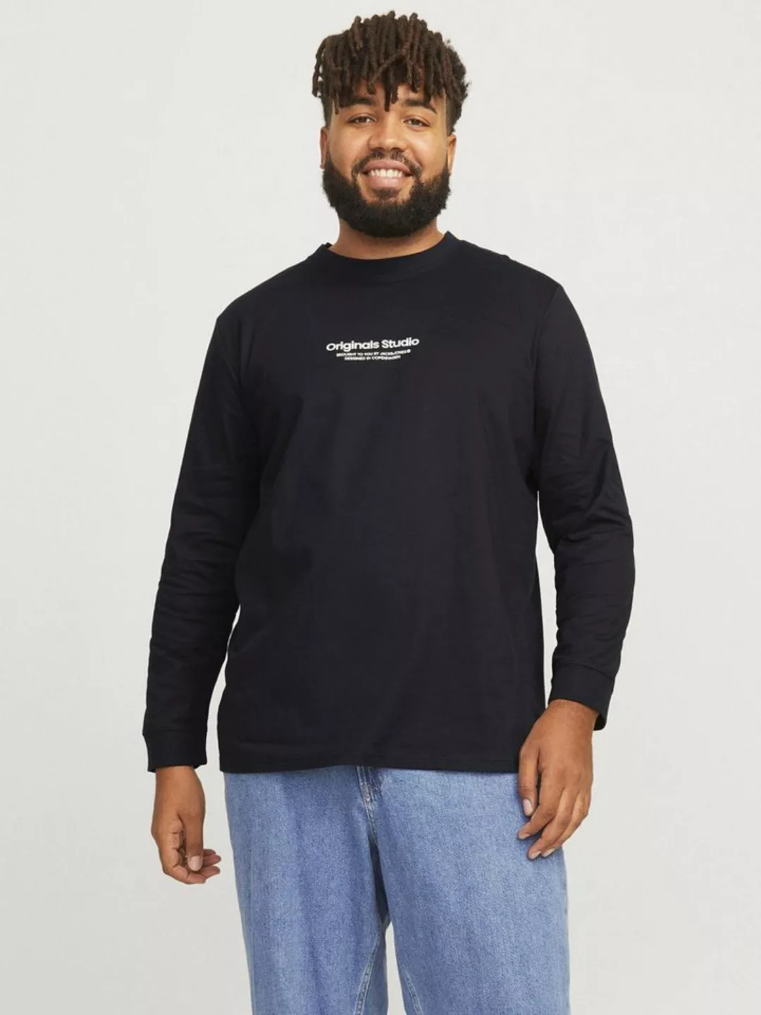 Jack & Jones Plus Langarmshirt JORVESTERBRO (1-tlg) günstig online kaufen