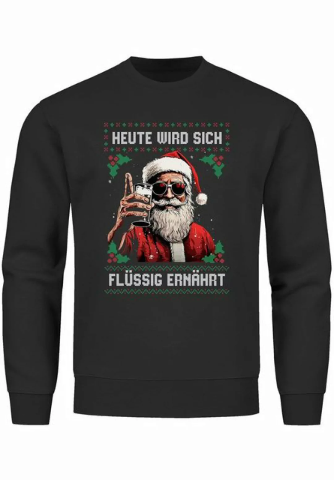 MoonWorks Sweatshirt Sweatshirt Herren Weihnachten Spruch lustig Heute wird günstig online kaufen