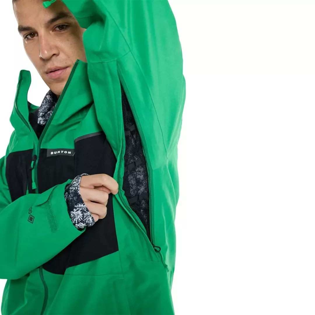Burton Gore Tex 2L Pillowline Jacket Clover Green True Black günstig online kaufen