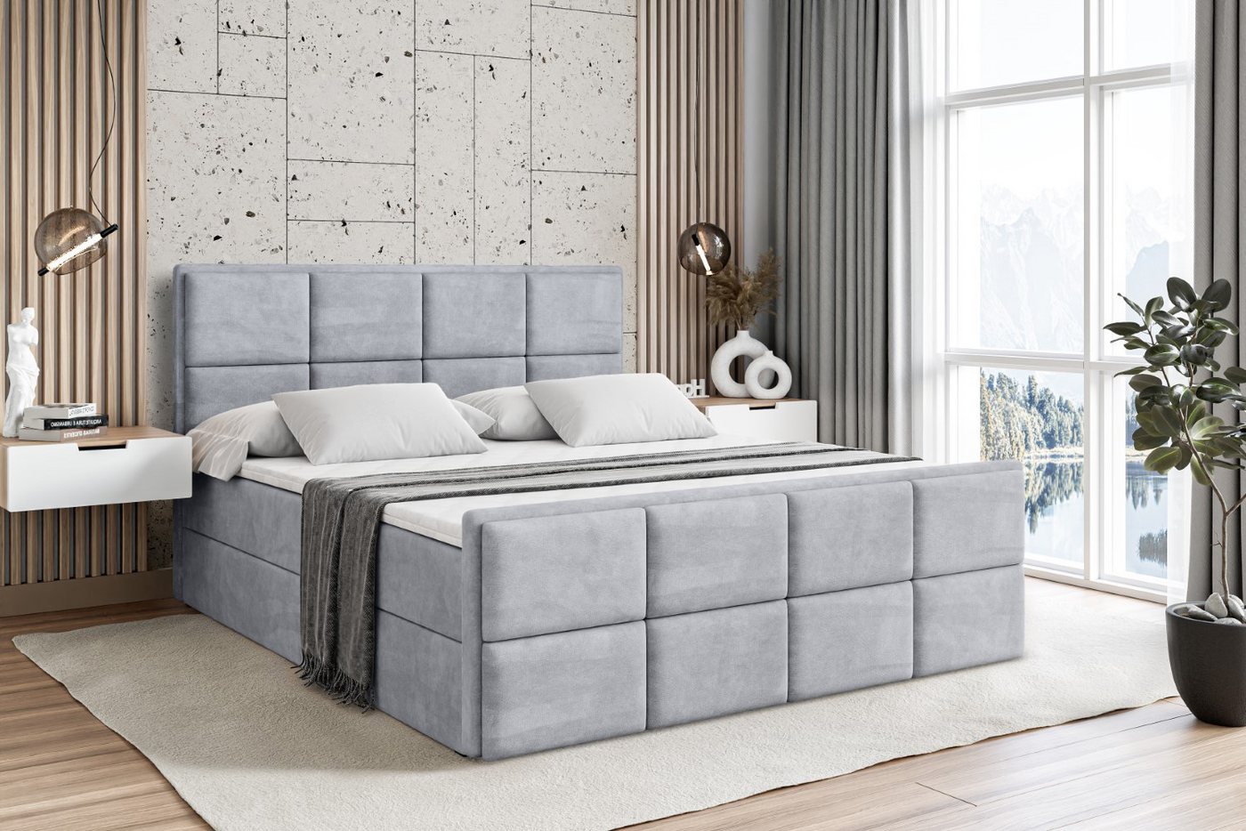 ALTDECOR Boxspringbett GALMA-Z günstig online kaufen