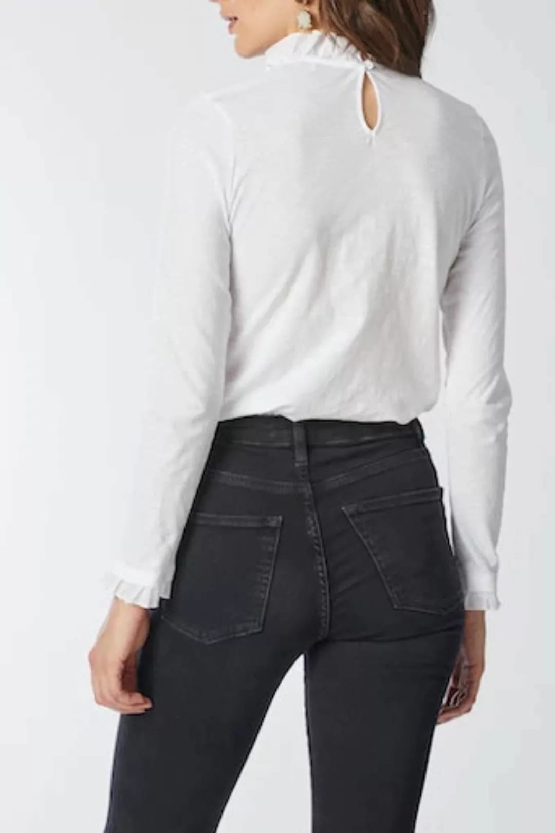 RICHROYAL Langarmshirt 2409 O Slub F günstig online kaufen