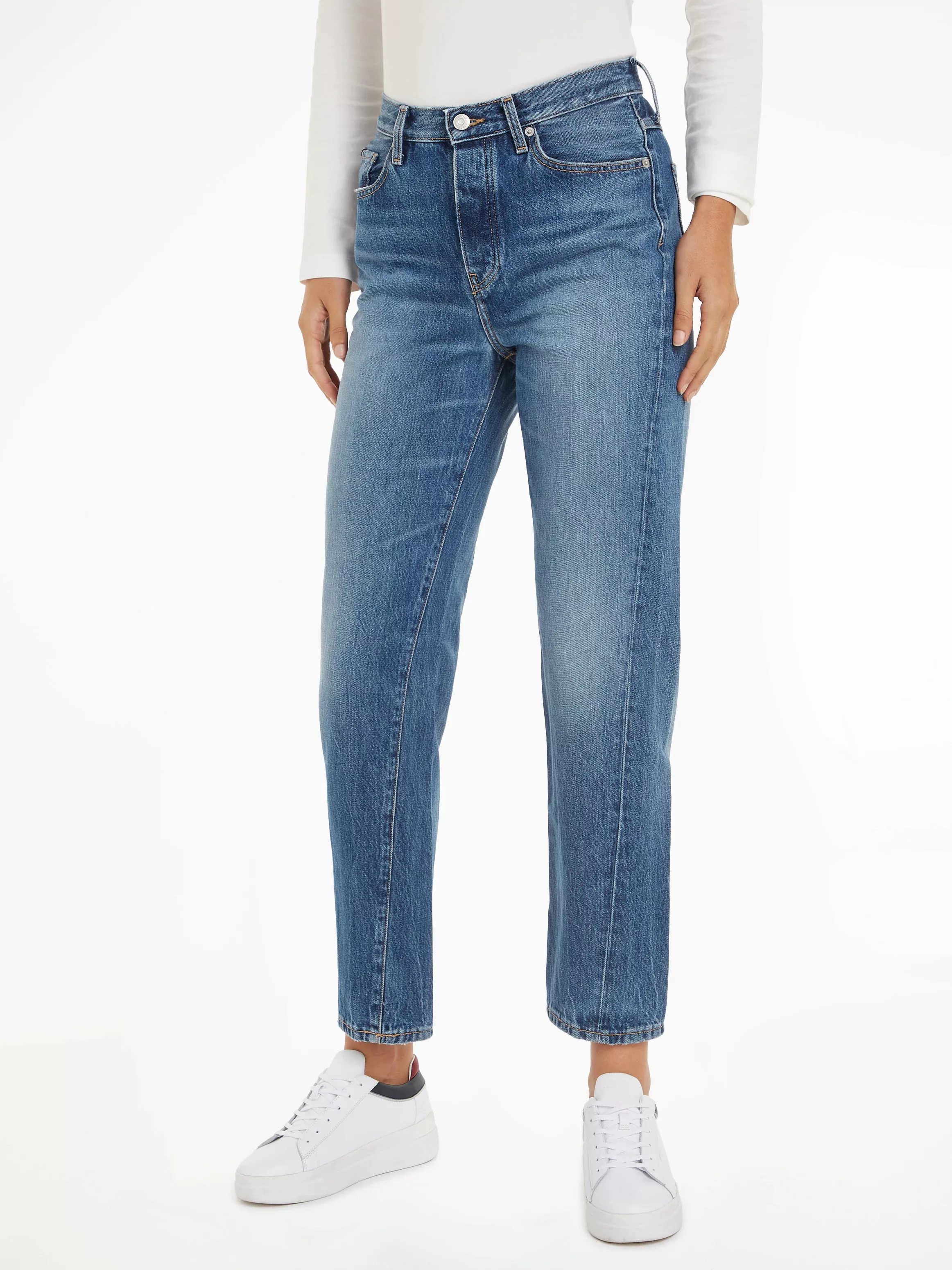 Tommy Hilfiger Straight-Jeans CLASSIC STRAIGHT HW A TWIST BETH mit Tommy Hi günstig online kaufen