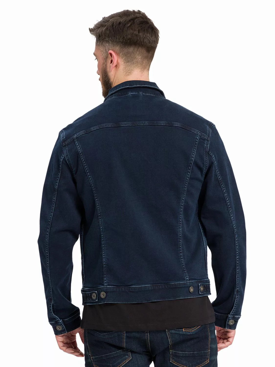 Cross Jeans Herren Jeansjacke DENIM JACKET - Regular Fit günstig online kaufen