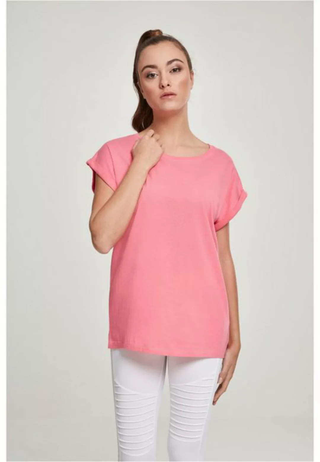 URBAN CLASSICS T-Shirt TB771 - Ladies Extended Shoulder Tee pinkgrapefruit günstig online kaufen