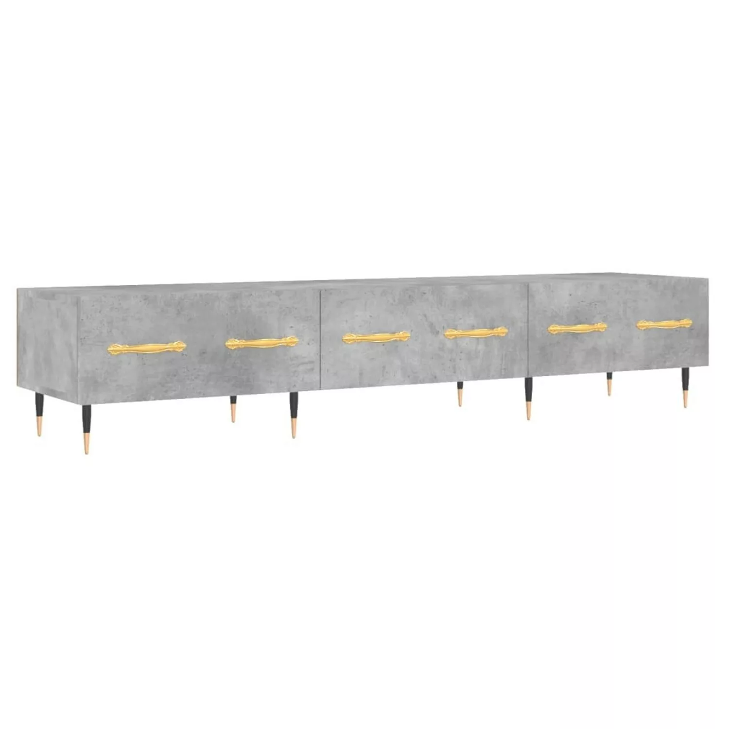 VidaXL TV-Schrank Schwarz 102x36x50 cm Holzwerkstoff  Modell 3 günstig online kaufen