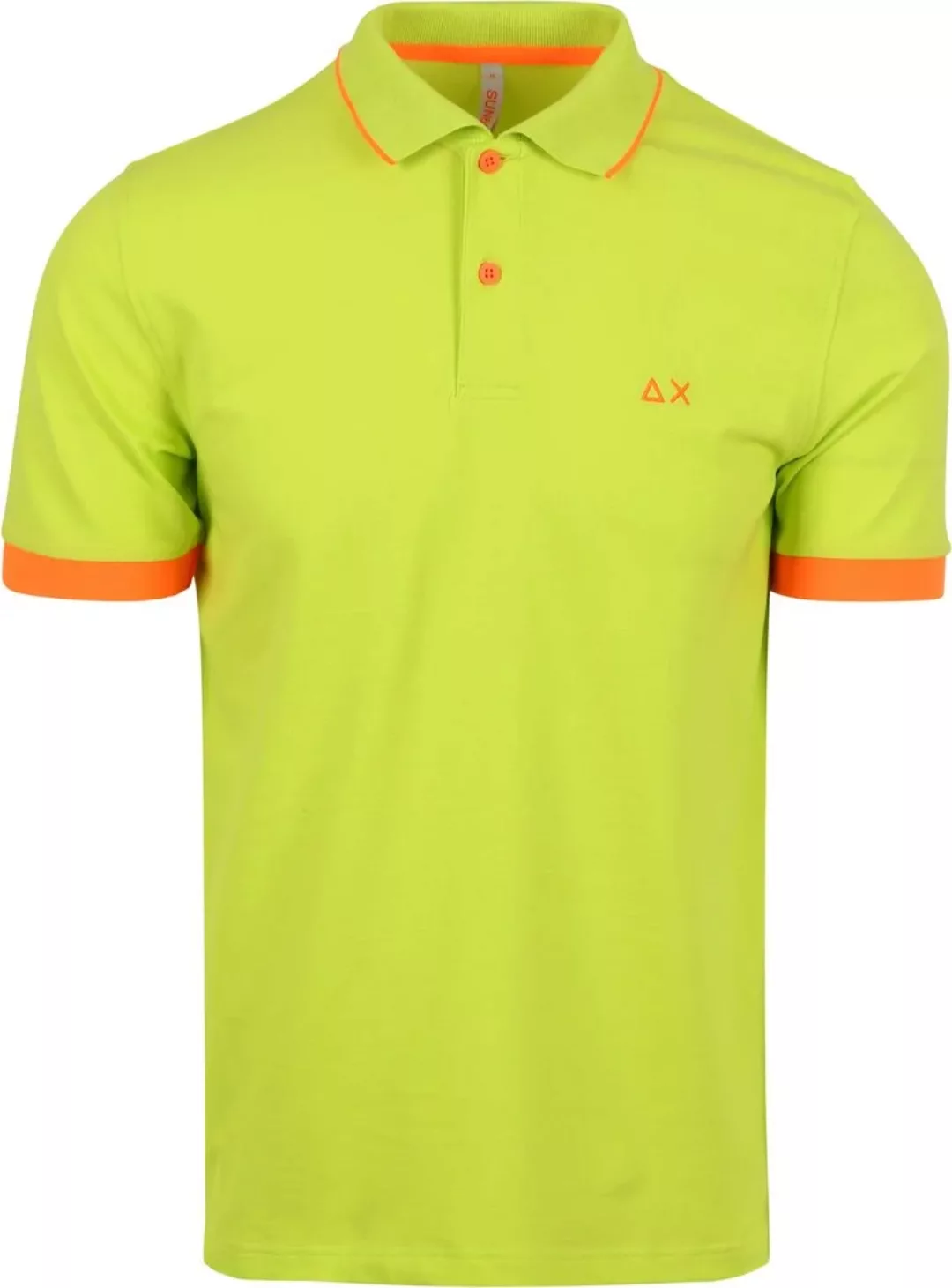 Sun68 Poloshirt Small Stripe Neon Grün - Größe 3XL günstig online kaufen