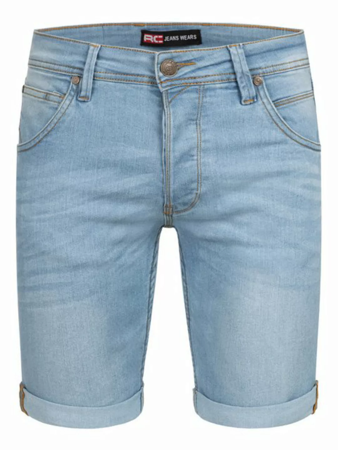 Rock Creek Jeansshorts Herren Shorts Bermuda Blau H-374 günstig online kaufen