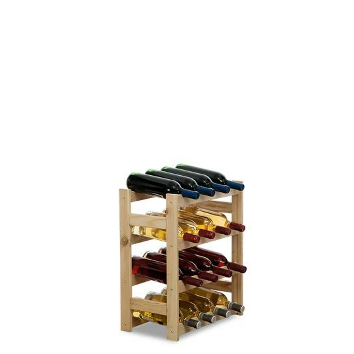 PROREGAL Weinregal Pinotwine HxBxT 54 x 43 x 25 cm 16 Flaschen Massives Kie günstig online kaufen