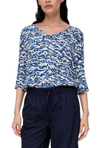 s.Oliver Shirtbluse mit buntem Muster günstig online kaufen