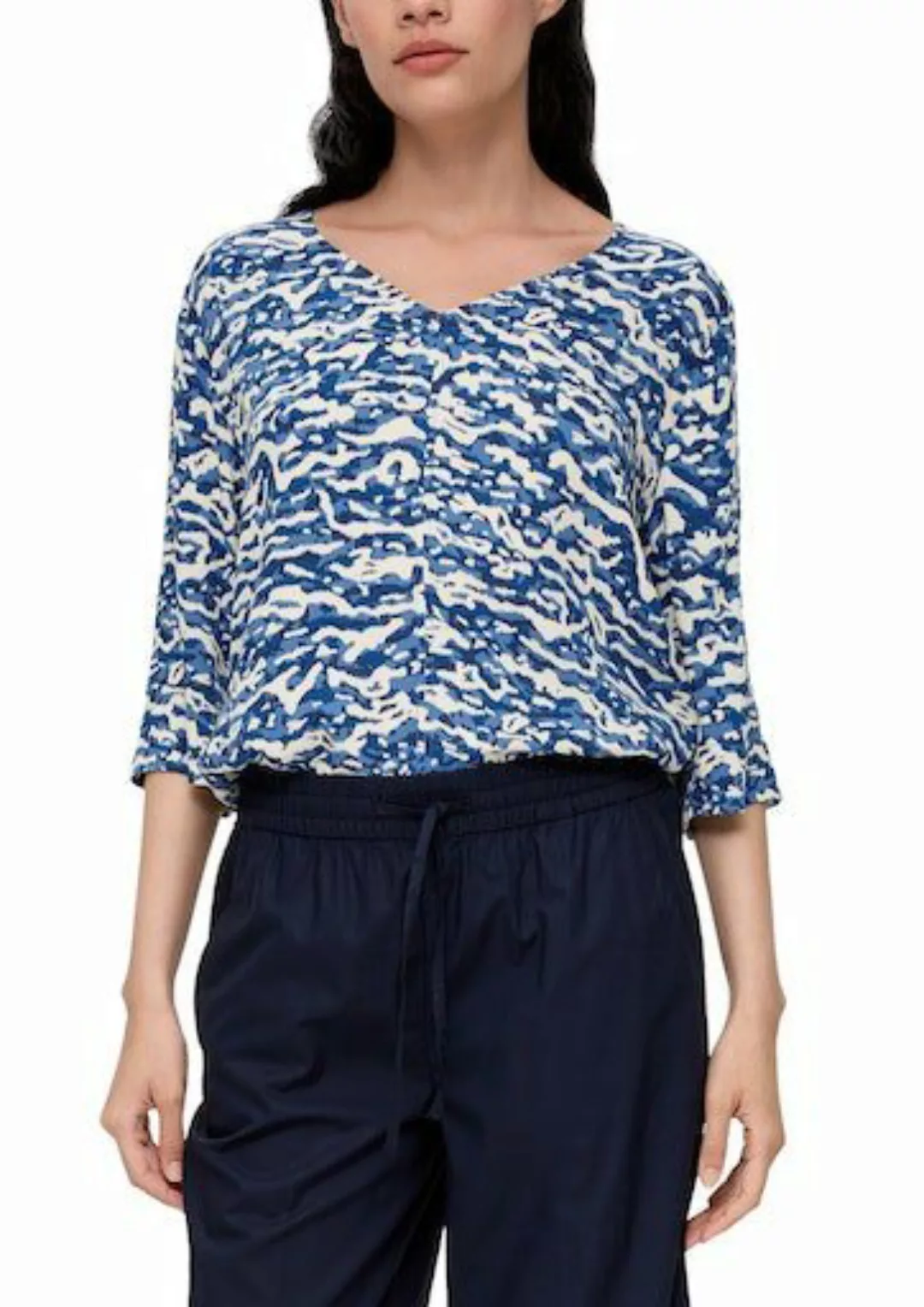 s.Oliver Shirtbluse, mit buntem Muster günstig online kaufen