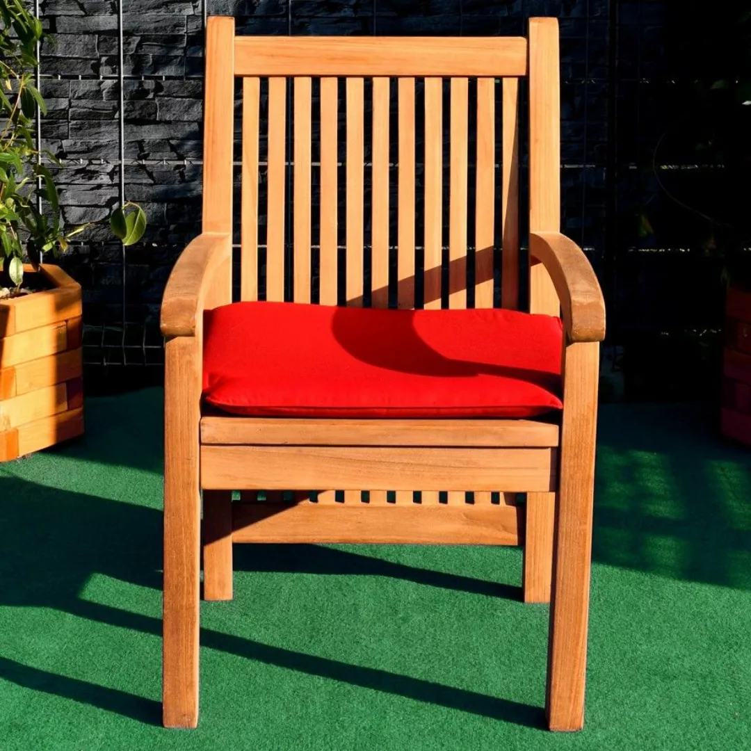 Gartenstuhl Pescara Teak Massivholz günstig online kaufen