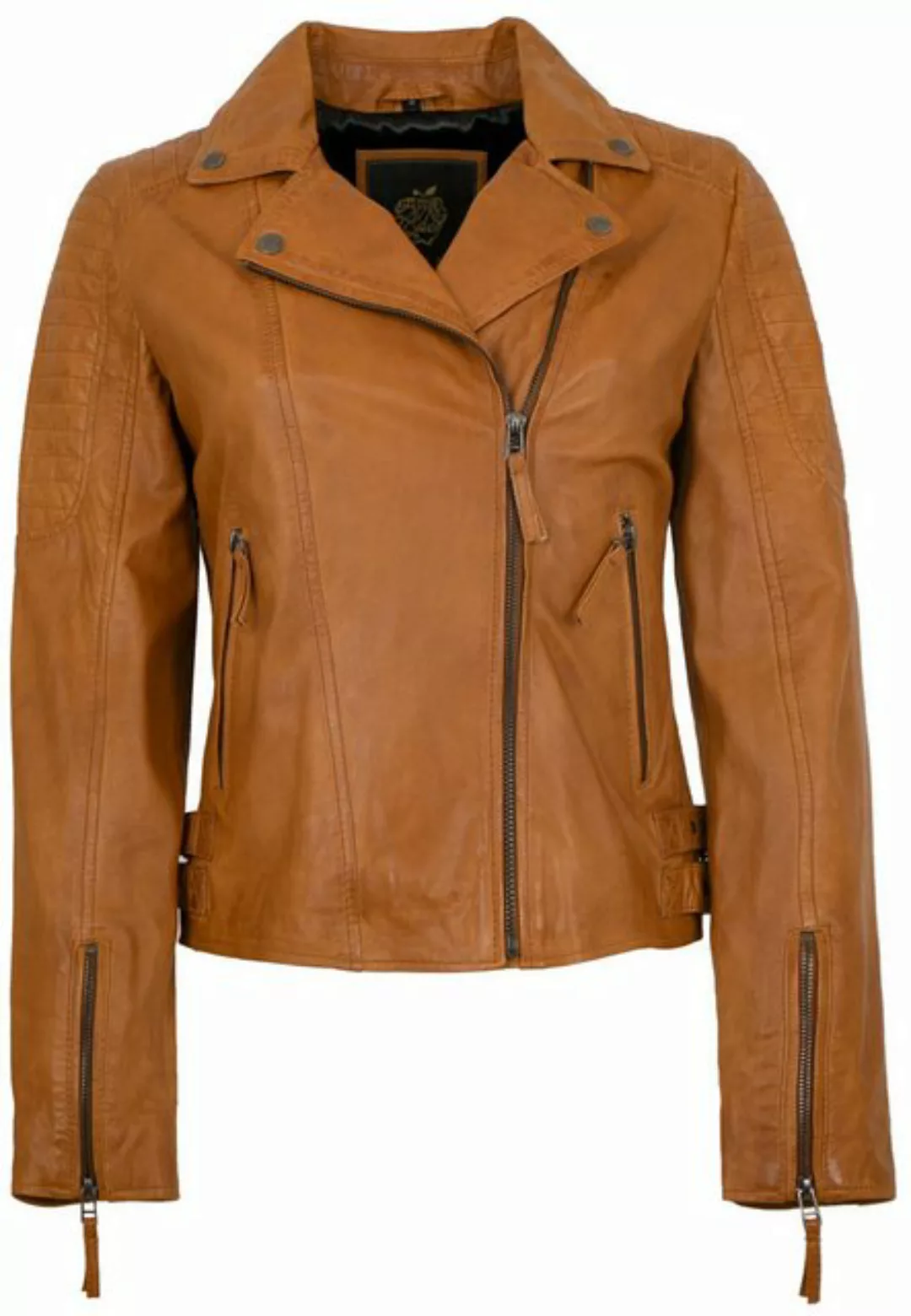 Apple of Eden Lederjacke AOE-01-122 Apple of Eden - Damen Lederjacke Bikerj günstig online kaufen