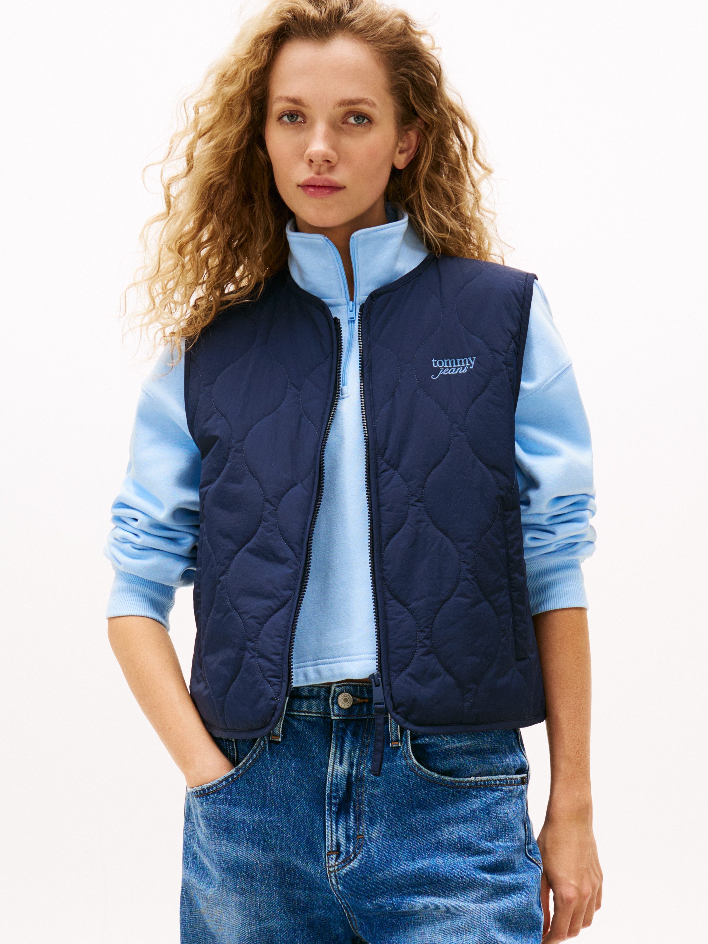 Tommy Jeans Steppweste TJW ONION QUILT günstig online kaufen
