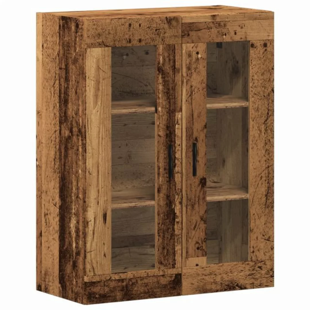 vidaXL Badezimmerspiegelschrank Wandschrank Altholz-Optik 69,5x34x90 cm (1- günstig online kaufen