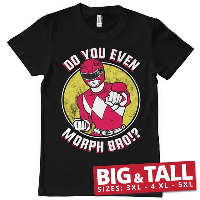 POWER RANGERS T-Shirt Do You Even Morph günstig online kaufen