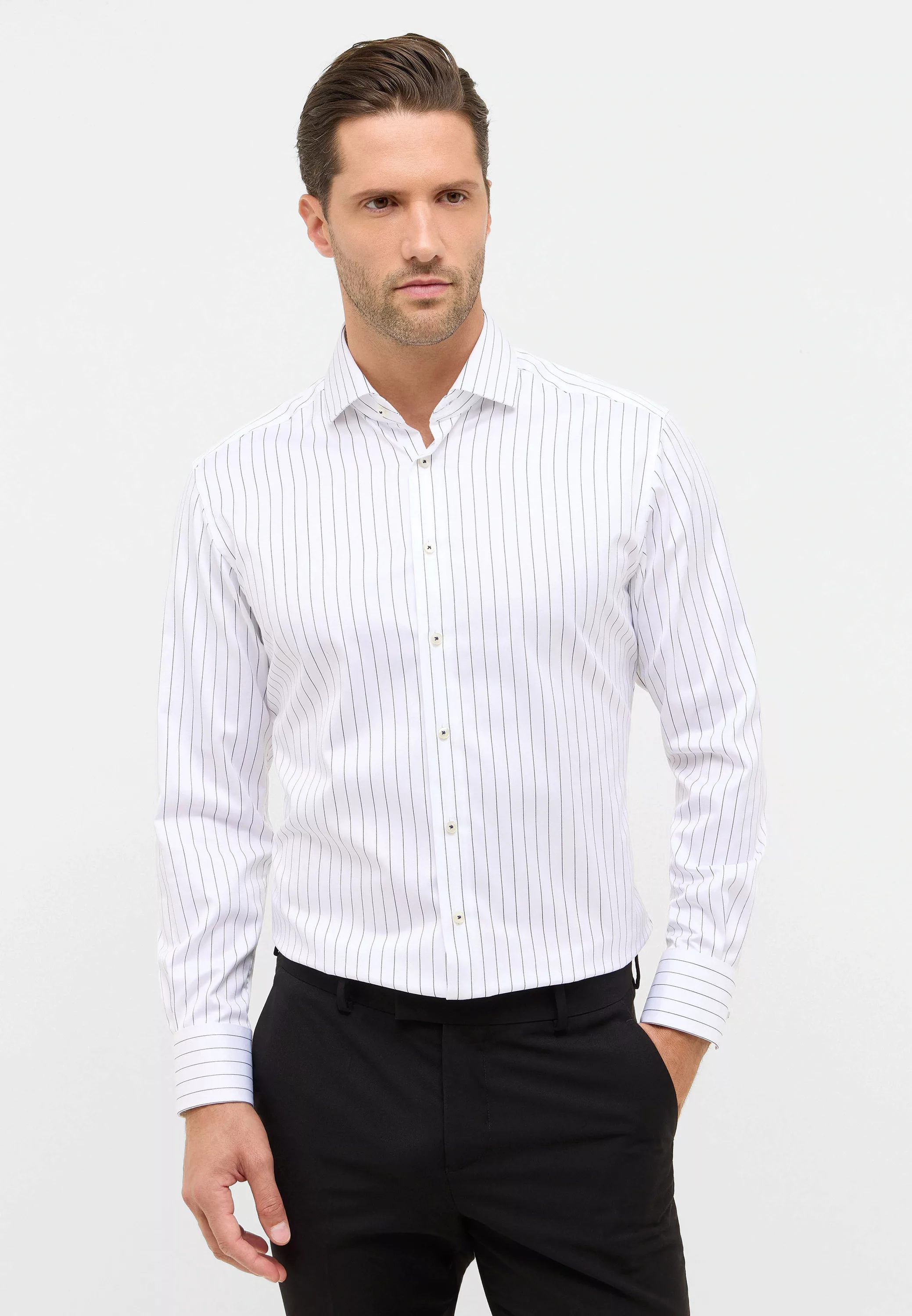 Eterna Langarmhemd "MODERN FIT", NON IRON (bügelfrei) günstig online kaufen