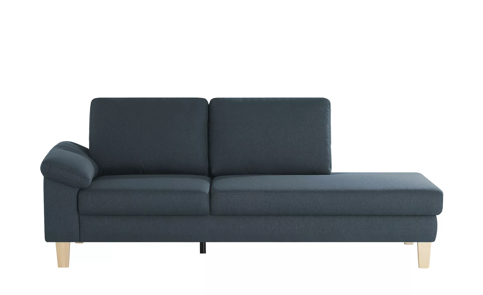 Recamiere  Bena ¦ blau ¦ Maße (cm): B: 218 H: 86 T: 97 Polstermöbel > Sofas günstig online kaufen