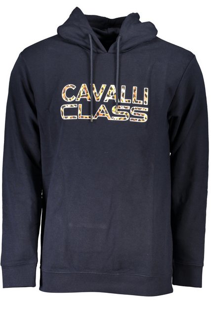 Cavalli Class Sweatshirt Herren-Blaues Sweatshirt: Kapuzenpullover günstig online kaufen