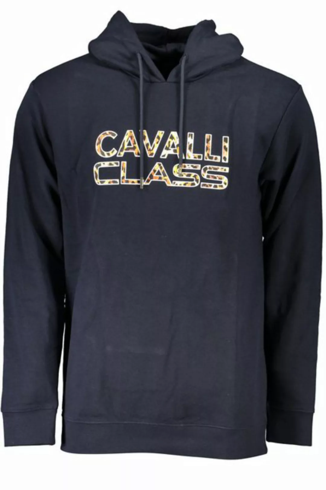 Cavalli Class Sweatshirt Herren-Blaues Sweatshirt: Kapuzenpullover günstig online kaufen