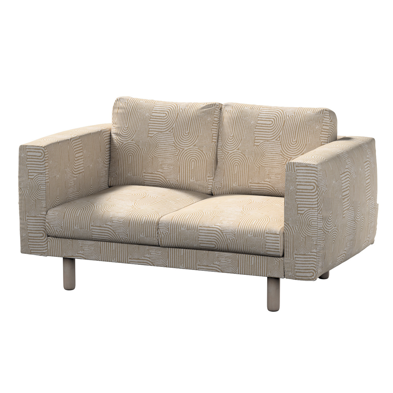 Bezug für Norsborg 2-Sitzer Sofa, beige-ecru, Norsborg 2-Sitzer Sofabezug, günstig online kaufen