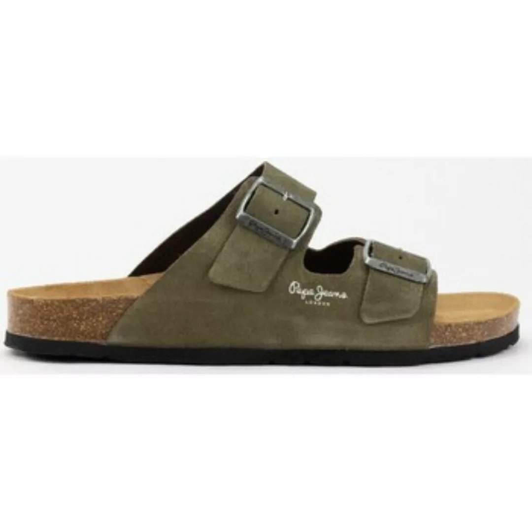 Pepe jeans  Zehentrenner Chanclas  en color kaki para günstig online kaufen