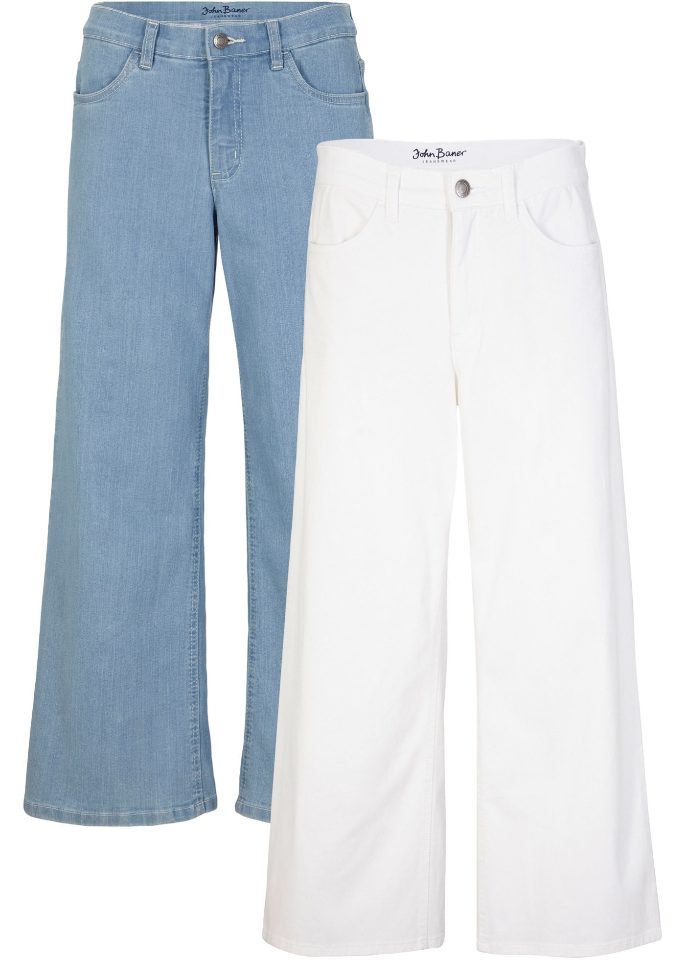 Capri Jeans Mid Waist, (2er Pack) günstig online kaufen