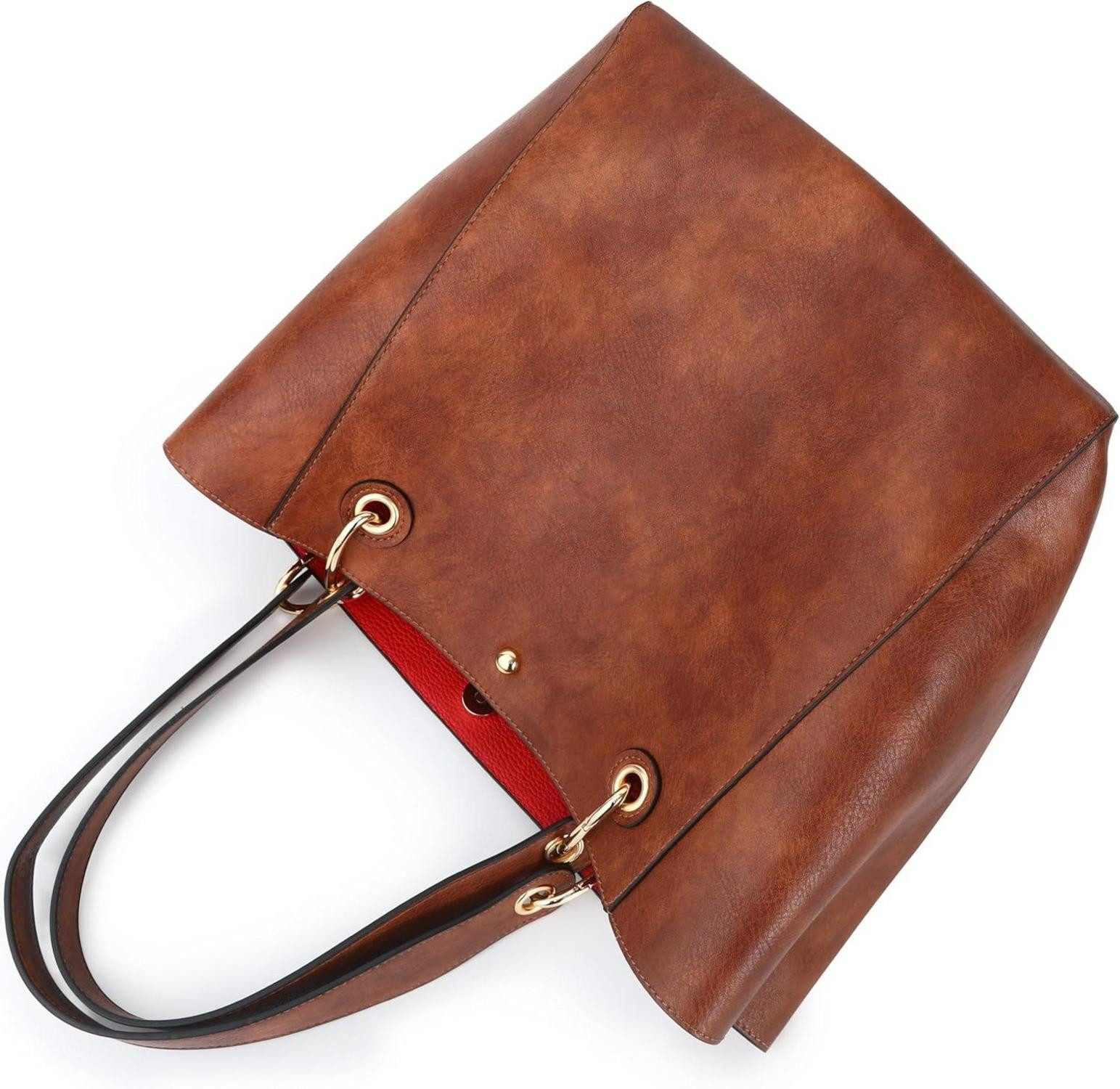 LuxusKollektion Henkeltasche Damen Henkeltaschen Leder Groß günstig online kaufen