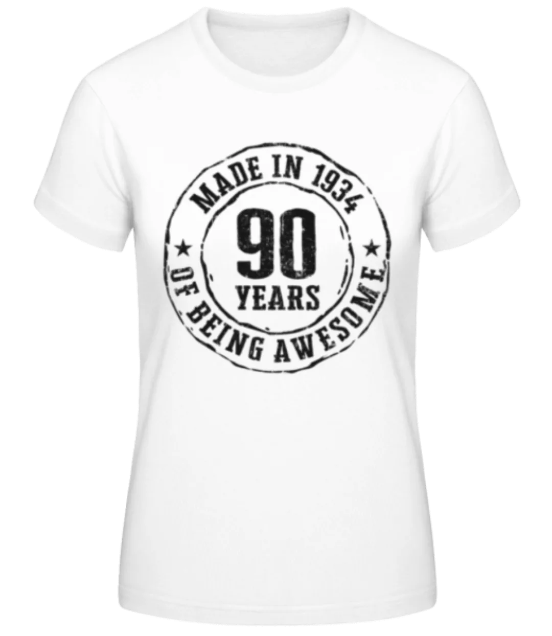 Made In 1934 · Frauen Basic T-Shirt günstig online kaufen