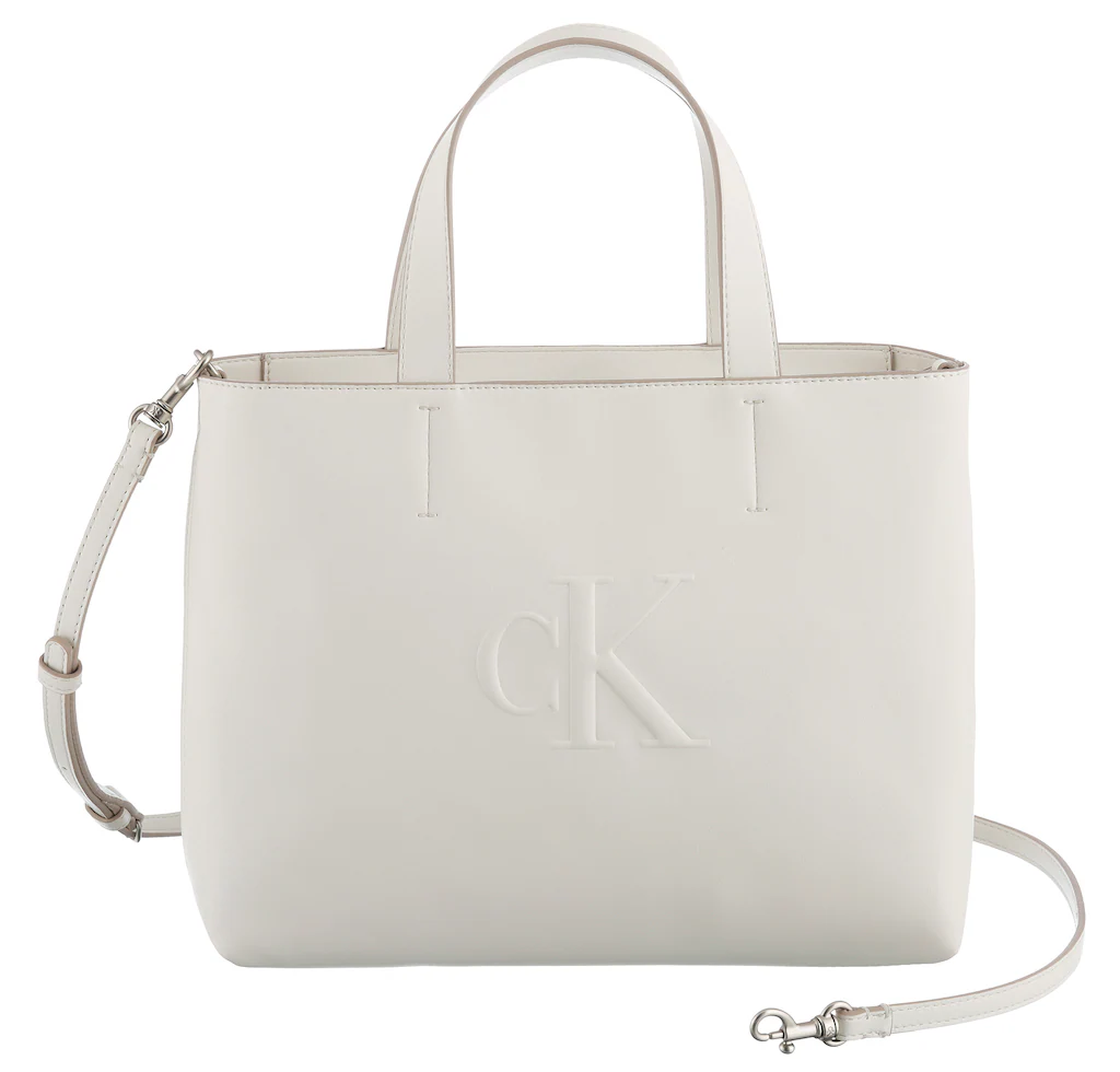 Calvin Klein Jeans Henkeltasche "SCULPTED MINI EW TOTE", Shopper, große Sch günstig online kaufen