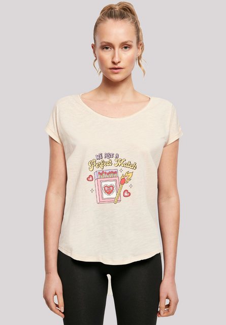 F4NT4STIC T-Shirt "We Are A Perfect Match Love", Premium Qualität günstig online kaufen