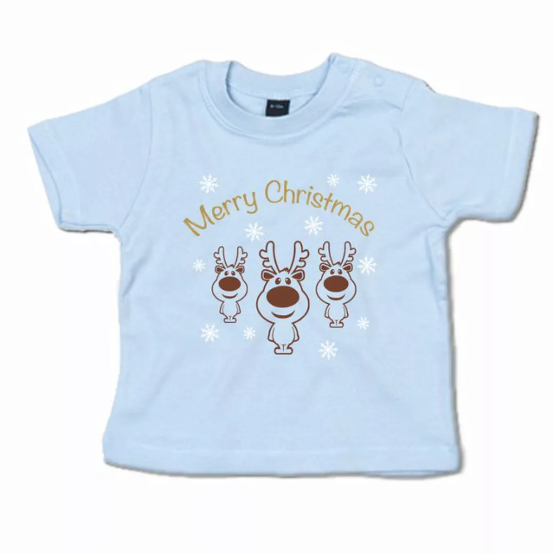 G-graphics T-Shirt Merry Christmas mit Spruch / Sprüche / Print / Aufdruck günstig online kaufen