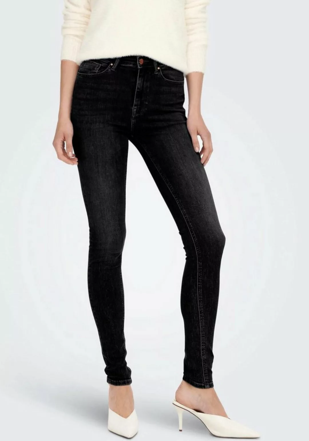 ONLY Skinny-fit-Jeans ONLPAOLA HW SK DNM TAI günstig online kaufen