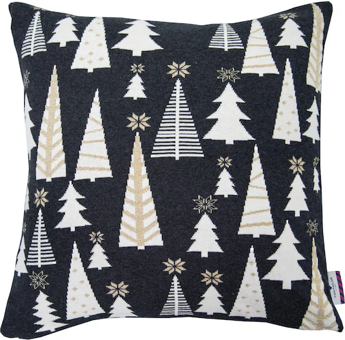 TOM TAILOR HOME Dekokissen »GLAMOUR CHRISTMAS«, Kissenhülle ohne Füllung, 1 günstig online kaufen