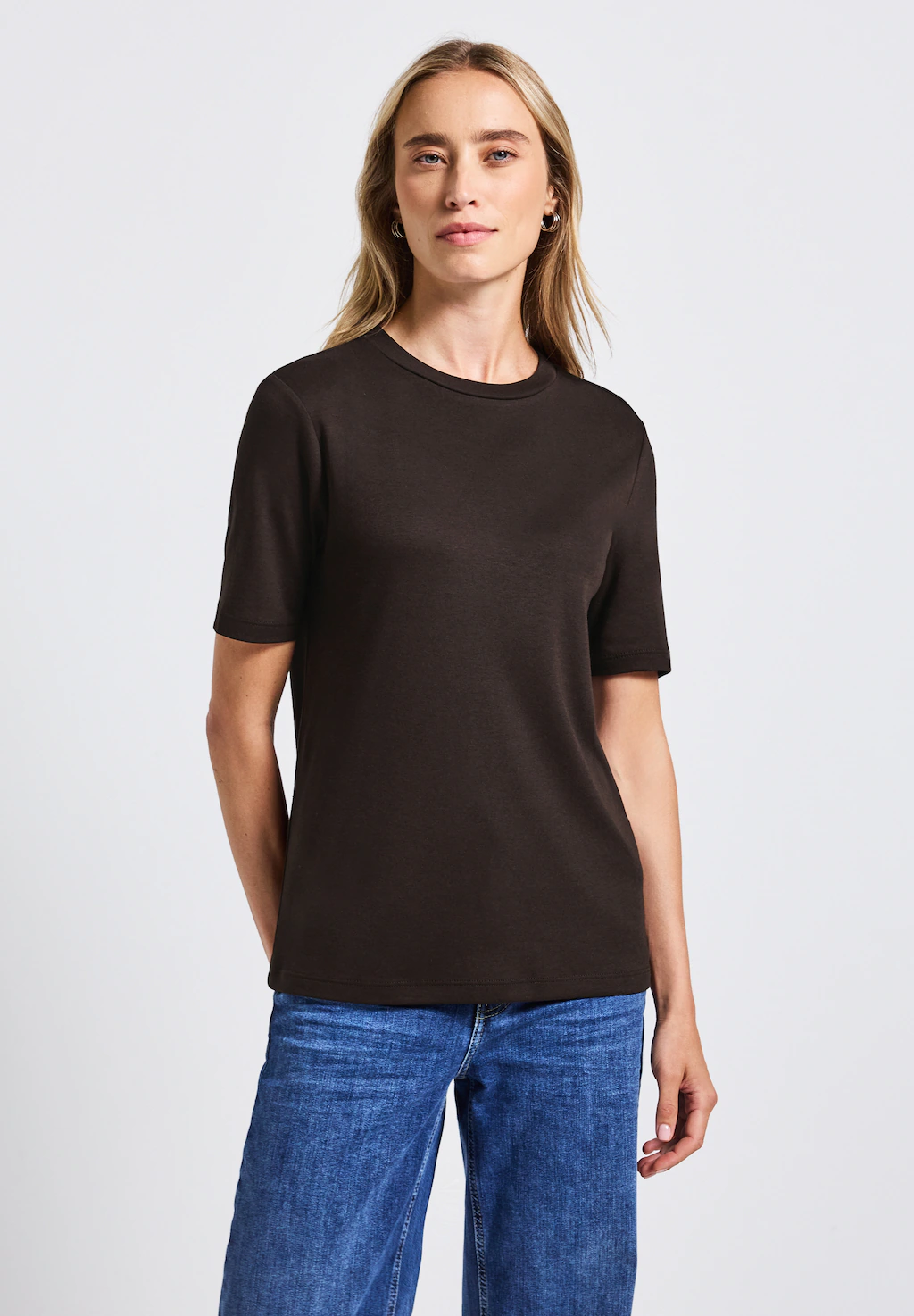 STREET ONE T-Shirt, im soften Baumwoll-Mix günstig online kaufen