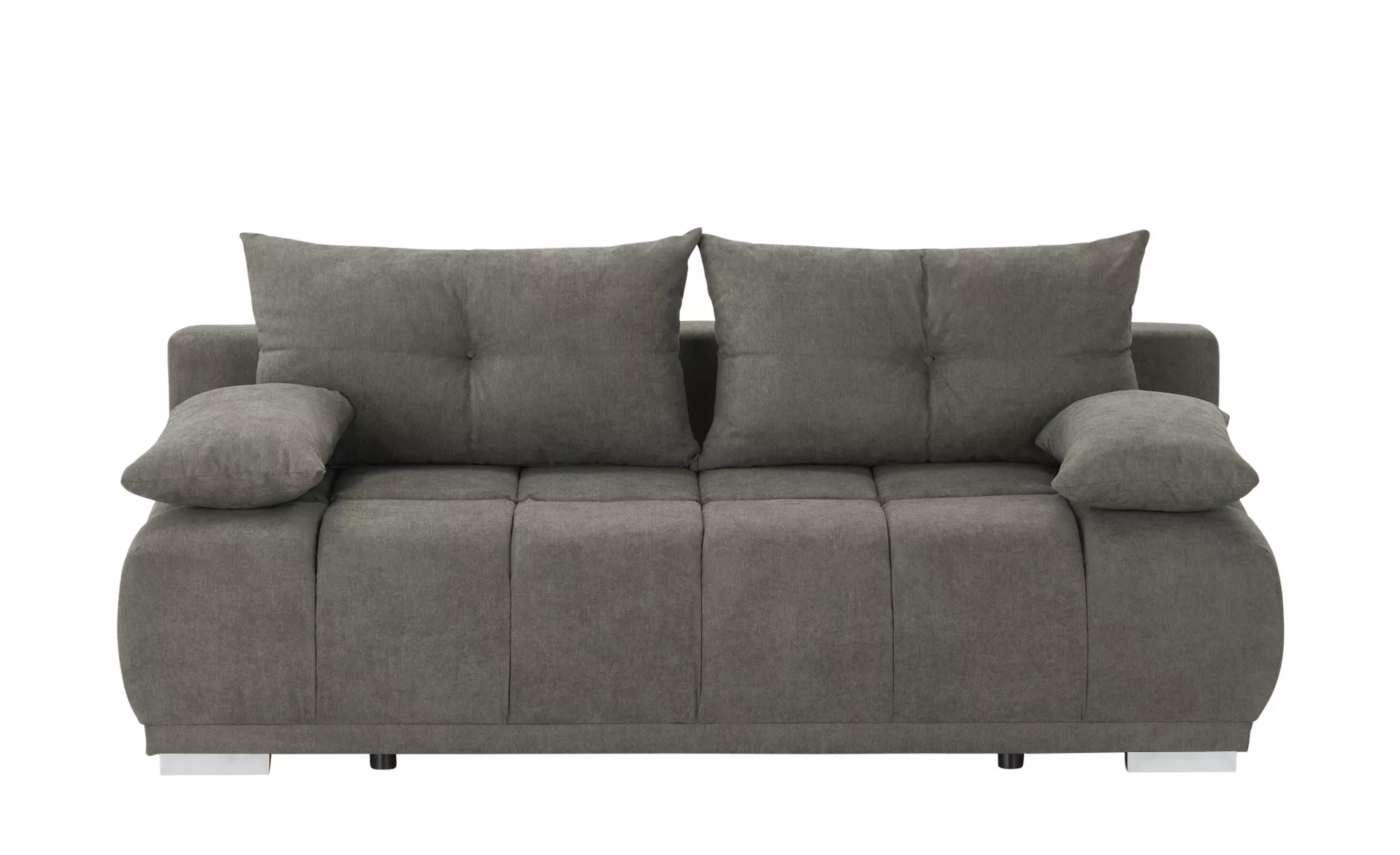 switch Schlafsofa mit Boxspringpolsterung  Gala - grau - 208 cm - 92 cm - 1 günstig online kaufen