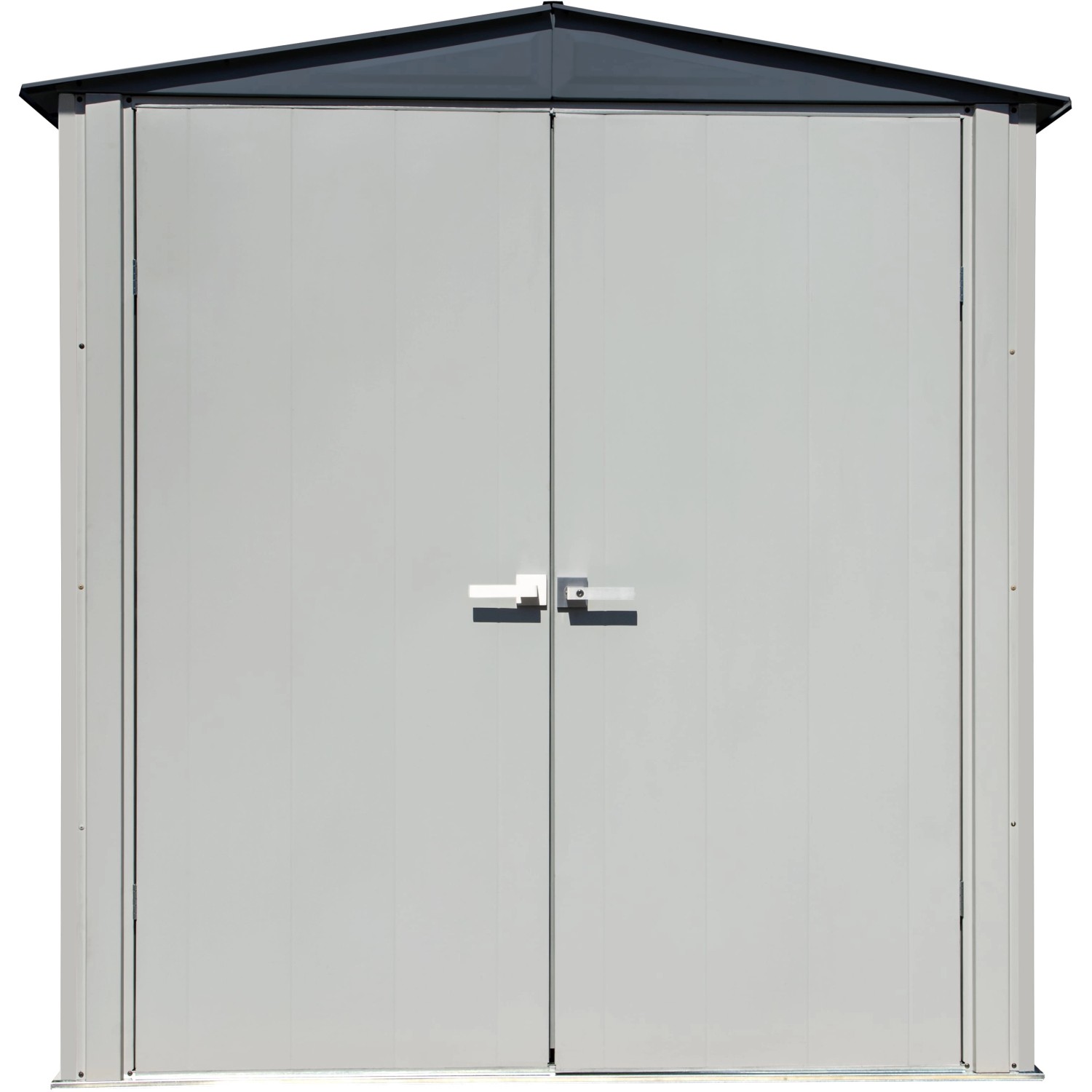 Spacemaker Gartenschrank 6x3 Geräteschrank Lichtgrau Anthrazit 191 cm x 100 günstig online kaufen