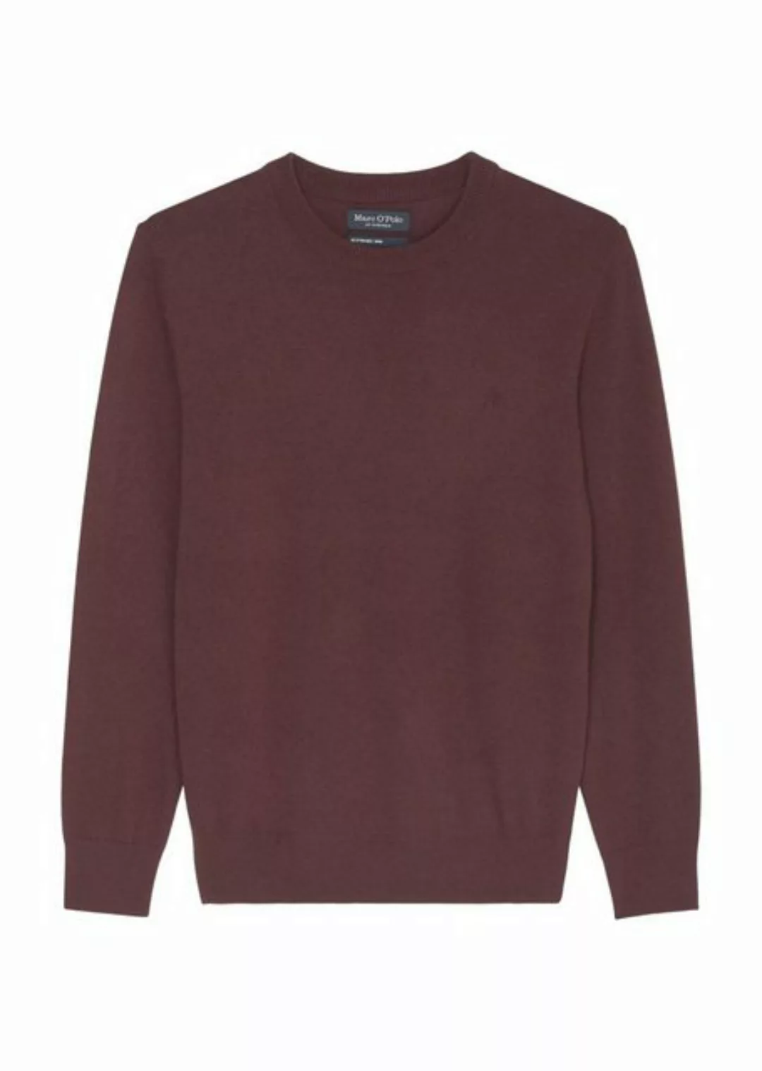 Marc O'Polo V-Ausschnitt-Pullover uni passform textil (1-tlg) günstig online kaufen